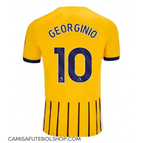 Camisa de time de futebol Brighton Georginio Rutter #10 Replicas 3º Equipamento 2025-26 Manga Curta